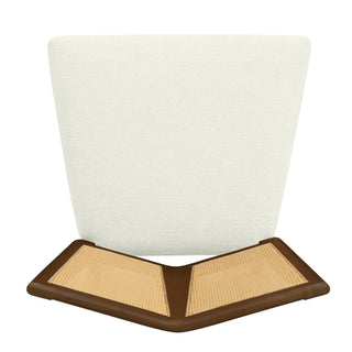 Mid Century Rattan Dining Chair Without Arms Set