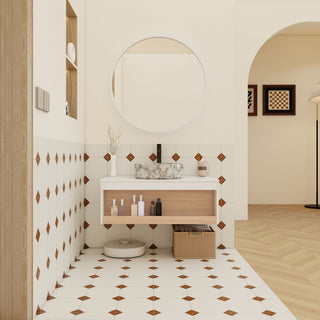 Floating Bathroom Vanity With Vessel Sink