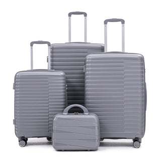 4 Piece Luggage Set, Combination Lock