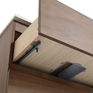 Wall Mounted Bathroom Vanity And Sink, 2 Soft Close Drawers