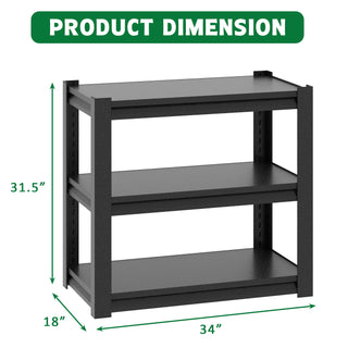 Stylish Metal rium Stand For 20 - 30 Gallon Tanks, 3 Tier Adjustable Shelf