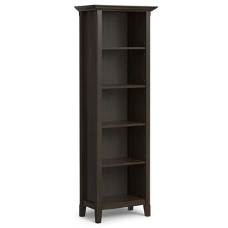 Amherst - 5 Shelf Bookcase - Brown - Pine