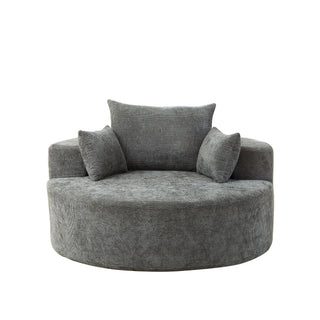 Single Sofa, Sleeper Chair For Living Room - Gray