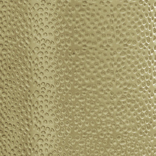 Modern Round Accent Table With Hammered Surface