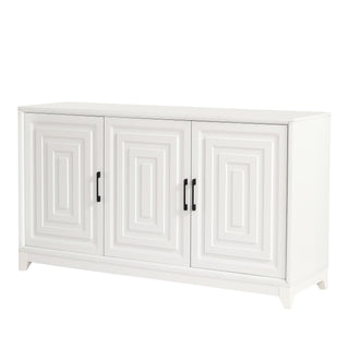 TV Stand, Media Console Cabinet With 2 Spacious Storage Space