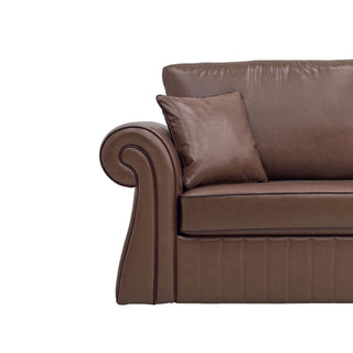 3 Seater Sofa With Pocket Coils And Foam Cushion, Removable Seat