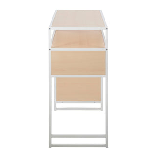 Display - Farmhouse Bar Height Table With Storage Space