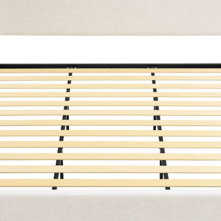 Hampton - Upholstered Platform Bed With Tall Headboard