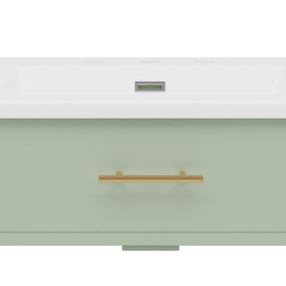 Bathroom Vanity With Sink, Soft Close Doors And Adjustable Shelf