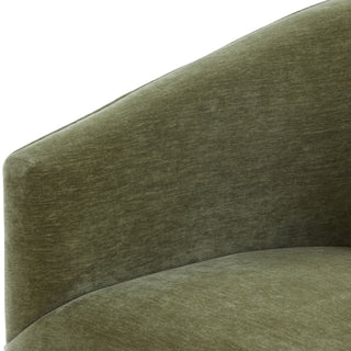 Elm - Skirted Swivel Chair