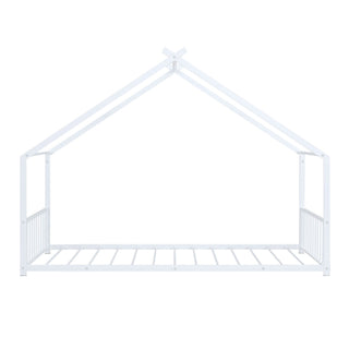 Metal House Bed