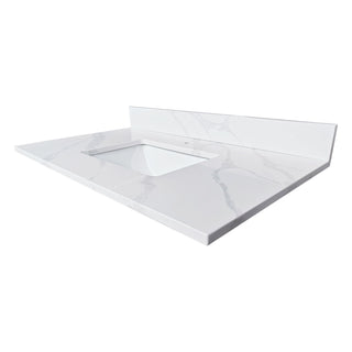 Bathroom Vanity Top With Undermount Single Bowl Sink
