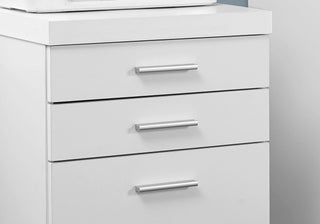 File Cabinet, Rolling Mobile, Storage Drawers, Printer Stand, Office, Contemporary & Modern