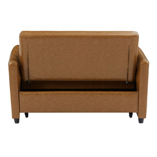 Convertible Sleeper Sofa Bed With 3 USB Ports