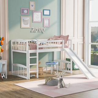 Loft Bed With Slide And Ladder