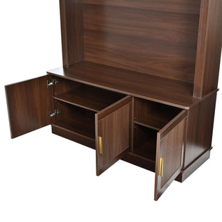 Arched Top Hall Tree With 5 Hooks