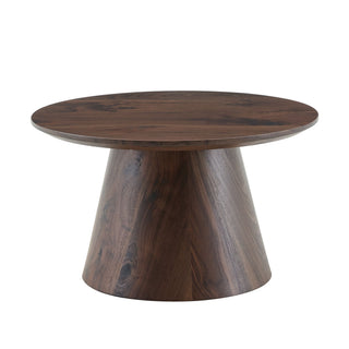 Circular Coffee Table With Adjustable Feet