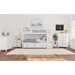 Hampton Kids - Bunk With Staircase And Trundle