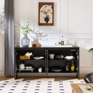 Sideboard Buffet Cabinet With Adjustable Shelves