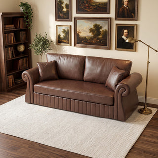 3 Seater Sofa With Pocket Coils And Foam Cushion, Removable Seat