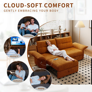 Sofa Bed With Convertible Design, Living Room Furniture