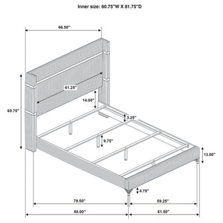 Malcolm - Wingback Bed