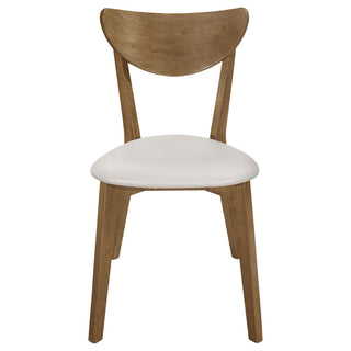 Mid-Century Modern Upholstered Dining Chair (Set of 2)