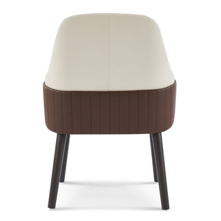 Indoor Dining Chair (Set of 2) - Beige / Brown
