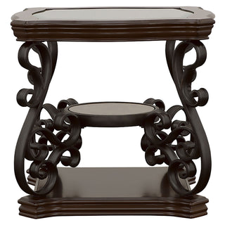 Arrize - Coffee And End Table Set With Scroll Legs