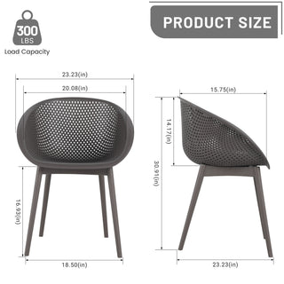 2 Pack Lounge Chair Set & Folding Square Table