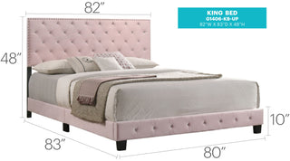 Luxurious Upholstered Bed