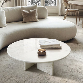 Luxury Coffee Table With Unique Veining, Unique Stone Design