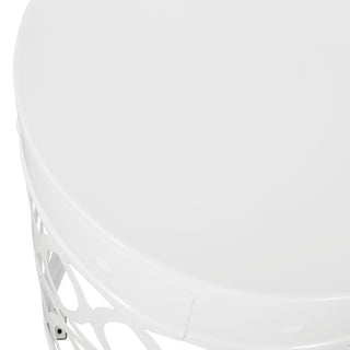 Outdoor Metal S/2 End Table