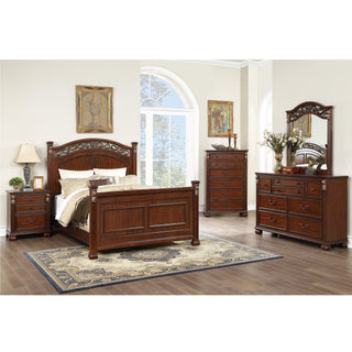 Bedroom Furniture Set With Traditional Style