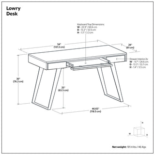 Lowry - Handcrafted Desk