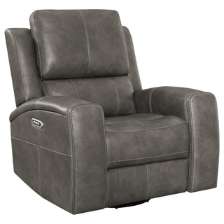 Boyce - Triple Power Swivel Recliner With Independent Adjustments