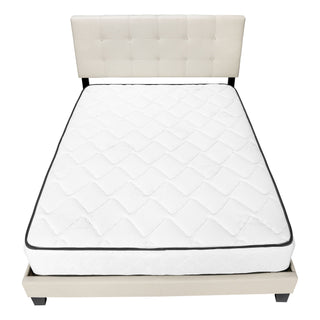 Bed, Upholstered, Frame Only, Transitional