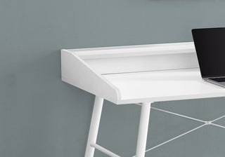 Computer Desk For Home Office, Laptop Storage Shelves, Contemporary & Modern