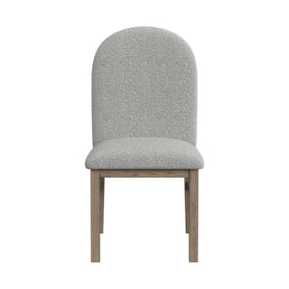 Portland - Round Back Side Chair (Set of 2) - Gray