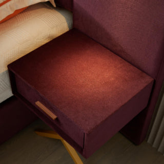 Comfortable Upholstered Bed With Vertical Channel Tufted Wingback Headboard