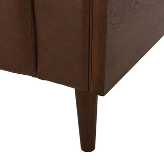 Contemporary 3 Seater Sofa With Tufted Design