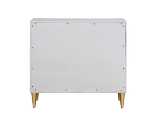 Anson - Console Cabinet - Silver / Champagne