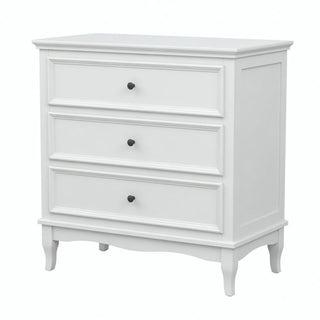 3 Drawer Dresser - White