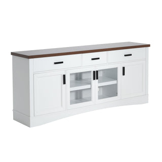 Modern TV Console & Adjustable Shelves
