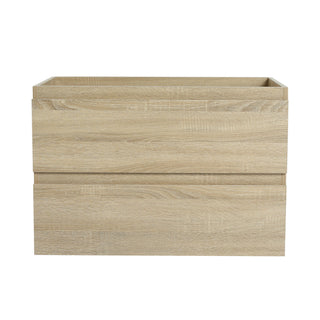 Wall Mounted Bathroom Vanity With Sink, 2 Soft Close Drawers