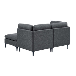 Upholstered Modular Sectional & Tall Legs