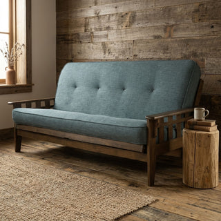 Montana - Full Size Futon Frame - Aqua