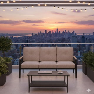 Patio Furniture Set & Coffee Table For Backyard