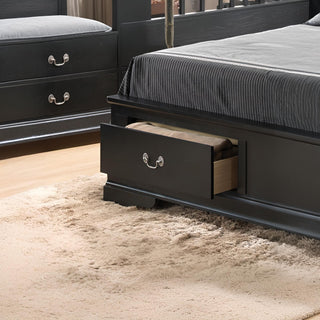 Upholstered Panel Sleigh Bed Design