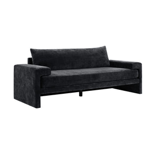 Upholstered 3 Seater Sofa With Wide Armrests